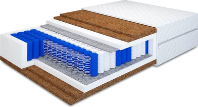 Produktbild von Matratze FOUR COCO 180 x 200 cm Taschenfederkern Höhe ca. 21 cm H5 ( Mikrofaser )