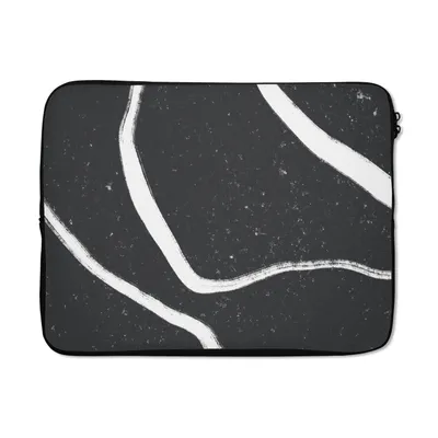 Produktbild von MuchoWow® Laptop Hülle 15 Zoll Linie - Minimalismus - Gestaltung Laptoptasche - Laptoptasche - Sleeve - Rundum-Schutz