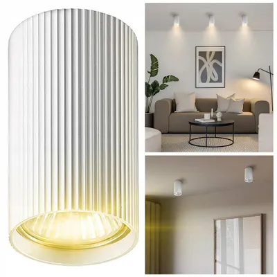 Zdjęcie produktu dla Oprawa natynkowa GU10 Lucerno aluminiowa 35W