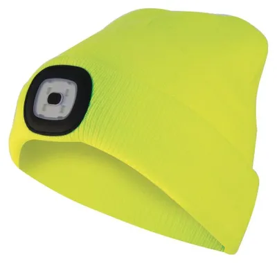 Produktbild von VELAMP Kappe CAP07L mit LED-Licht limettengelb, mit Reflektor