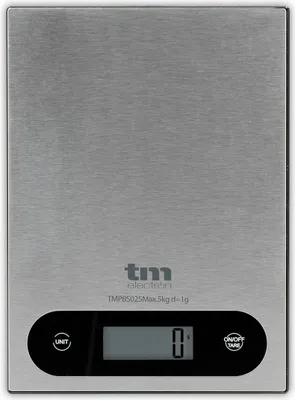 Produktbild von Küchenwaage TM Electron Grau 5 kg