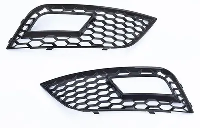 Stoßstange Gitter Abdeckung Nebelscheinwerfer Waben für Audi A4 B8 8K Facelift – Produktansicht