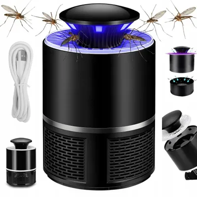 Zdjęcie produktu dla Lampa Owadobujcza TSG-345 Na Komary Muchy Meszki Insekty Owady UV Pułapka