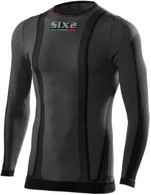 Image de SIXS T-shirt fonctionnel à manches longues TS2 noir Taille : XS