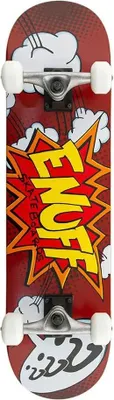 Image de Enuff Pow 7,75" planche à roulettes rouge