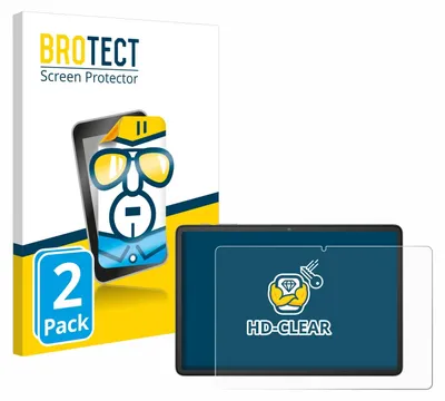 Produktbild von 2x Für Blackview Tab 60 / 60 Pro 10.1" Schutzfolie BROTECT Displayschutz Display Schutz Folie Klar Transparent