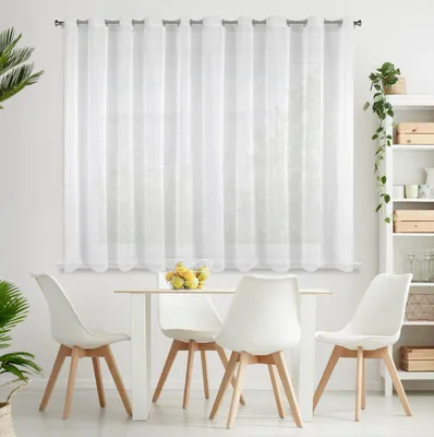 Produktbild von Firana na przelotkach LUCY 300X160 biała