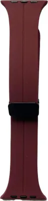 Produktbild von Peter Jäckel 21358, Band, Smartwatch, Bordeaux, Apple, Apple Watch Ultra 49mm/ Watch 45/44mm (Series 4 - 10)/ 42mm (Series 1 - 3), Easy Magnet Bordeaux