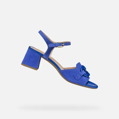 Produktbild von Geox Blau-violette Damensandalen New Eraklia 50 T 41