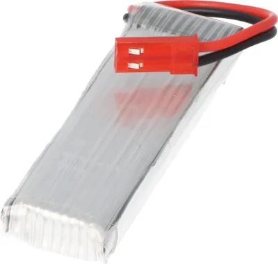 Produktbild von Li-Ion-Akku 500mAh 3.7V für UDI U818A Drohne, Multicopter, Quadrocopter UDI-050, 60x19x8mm