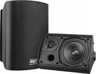 Obrázok produktu pre Vodotesný reproduktor Pyle Pasívny a aktívny 300 W - Vonkajšie reproduktory Bluetooth - Vonkajší reproduktor Bluetooth a vnútorný reproduktor ako nástenný držiak