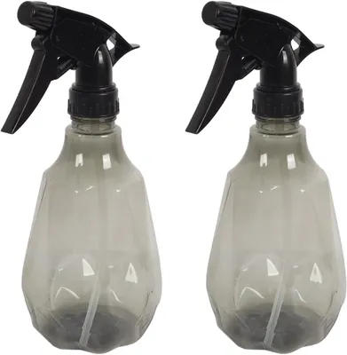 Imagen del producto de Juego de 2 atomizadores de agua, de 500 ml, de plástico, para plantas y cuidado del cabello