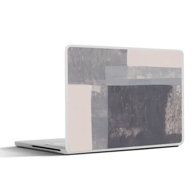 Produktbild von MuchoWow® Laptop Aufkleber Sticker Cover Formen - Abstrakt - Malerei - Geometrie 40x30 cm - Laptop Dekoration - Selbstklebend