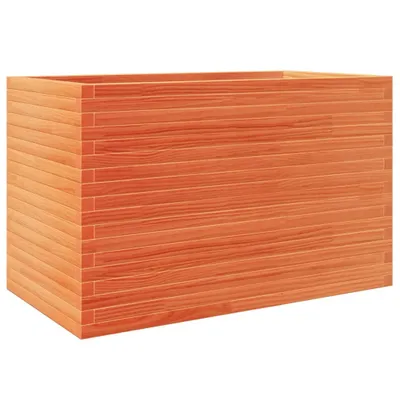 Obrázek produktu pro vidaXL květináč vosk hnědý 110x60x68,5 cm masivní borovicové dřevo