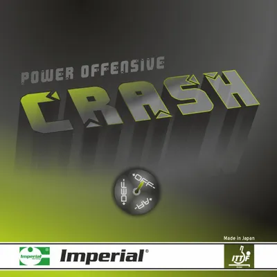 Produktbild von IMPERIAL Crash (1,5 mm - rot) | Tischtennisbelag
