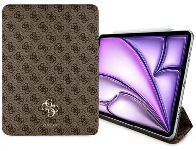 Obrázok produktu pre Guess Magnetic 4G Big Logo (GUFC13RM24PS4SGW) kryt pre iPad Air 13 (2024) – Hnedý