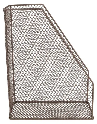 Productafbeelding van Clayre & Eef tijdschriftenhouder, 23x11x30 cm, bruin, metaal