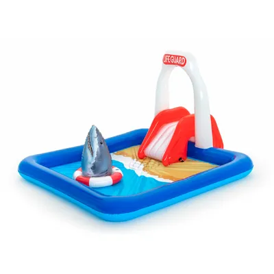 Produktbild von Bestway Aufblasbares Wasserspielcenter Bademeister 234 x 203 x 129 cm