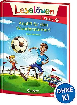 Produktbild von Leselöwen 1. Klasse - Anpfiff für den Wunderstürmer!