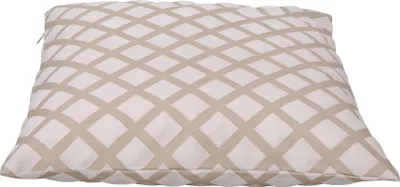Produktbild von Kissenhülle Karo Kissenbezug Zierkissen Deko Kissen 50x50 cm creme natur