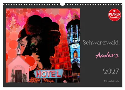 Produktbild von Schwarzwald. Anders. (Wandkalender 2027 DIN A3 quer), CALVENDO Monatskalender