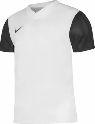 Produktbild von Nike Herren Dri-Fit Tiempo Premier Jersey - DH8035 Schwarz Weiß, Blau, Rot und Gelb, Farbe:Weiß, Textil:XXL