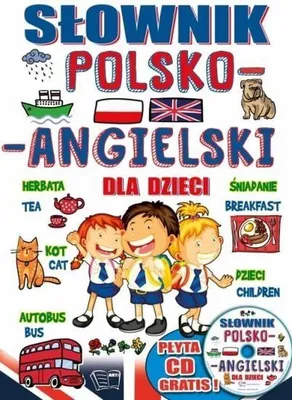 Immagine prodotto di Słownik polsko-angielski dla dzieci + CD