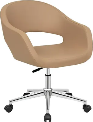 Produktbild von Hochwertiger moderner Bürostuhl Gaming Stuhl Beige Bürostuhl Drehstuhl Neu