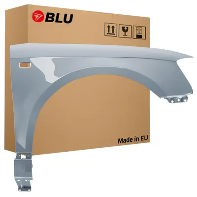 Obrázek produktu pro BLU Blatník náhrada pro Audi A3 8P LY7H Pravý Stříbrný AkoyaSilber | 2003-2008 | Přední | Lakovaný | Připravený k montáži | Pozink, Obrázek vytvořený pomocí AI