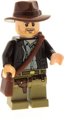 Obrázek produktu pro 1x Lego Minifigurka Indiana Jones Hut Fedora Pockets 7620 61506 973pbb0131 iaj001