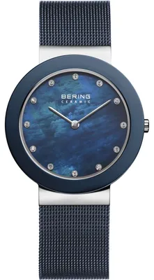 Produktbild von Bering Ceramic Collection 11435-387 Damenarmbanduhr Mit Keramikelementen
