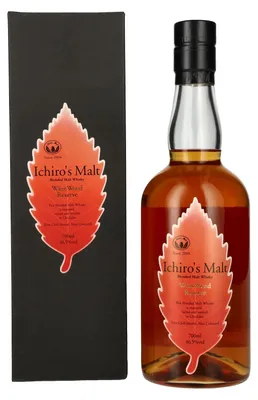 Produktbild von Chichibu Ichiro's Malt Wine Wood Reserve Blended Malt Whisky 46,5% Vol. 0,7l in Geschenkbox