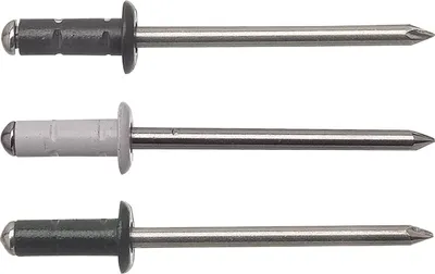Produktbild von Mehrbereichsniete FRK 3.2x 8 Aluminium mit Edelstahldorn RAL7016 anthrazit