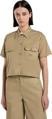 Produktbild von DICKIES WORK SHIRT CROPPED Grün