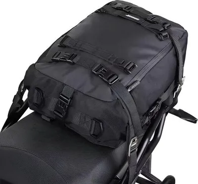 Productafbeelding van CarryQuest® - Motorfietstassen, 20 liter, waterdicht, zwart