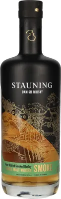 Image de Stauning SMOKE Floor Malted Smoked Barley Danish Single Malt Whisky 47% Vol. 0,7l
