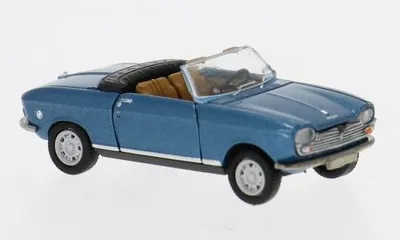 Produktbild von Brekina 29182 - 1/87 Peugeot 204 Cabriolet, blau, 1967 - Neu