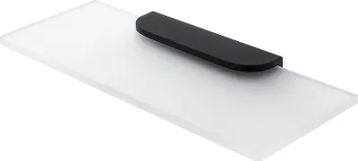 Image de Etagère de salle de bain Nimco Nikau noir 30 cm NKC 30091B-30-90