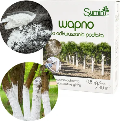Obrázek produktu pro Vápno pro odkyselení substrátu SUMIN 0,8 kg