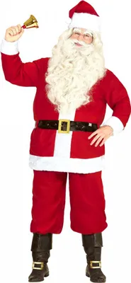 Produktbild von Santa Claus Kostüm für Erwachsene Größe: XL/XXL