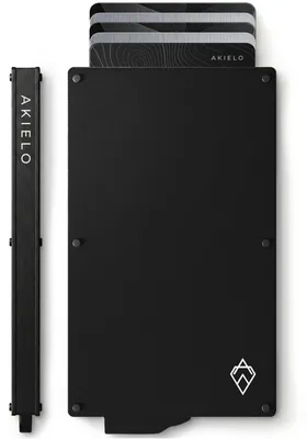 Immagine prodotto di Portafoglio sottile per uomo - Protezione RFID - Minimalista - Con confezione regalo