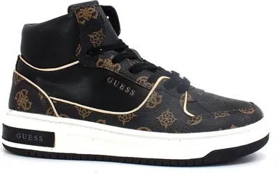 Produktbild von Guess Tullia Damen Sneakers Schwarz Größe 38