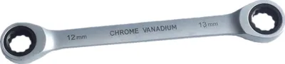 Produktbild von SW 12mm x 13mm Doppel-Ratschenringschlüssel Ratschenschlüssel Ratsche CRV Knarrenschlüssel 72 Zähne BOHRFUX