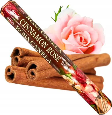Produktbild von HEM Zimtrose Sechseckige Räucherstäbchen