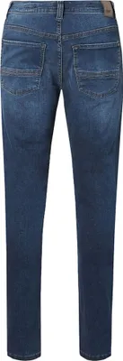 Obrázek produktu pro Pioneer - Pánské džíny s 5 kapsami Hose RANDO, Megaflex (PO 16741.6596), Barva:modrá/černá  whisker (6805), Velikost:W38, Délka:L30
