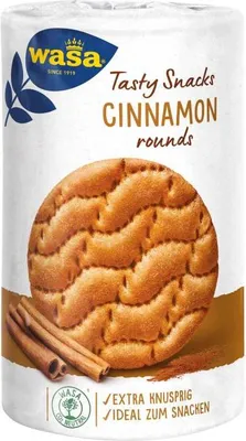 Produktbild von Wasa Tasty Snacks Rounds Cinnamon 267g