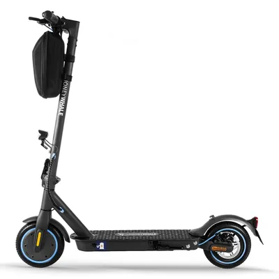 Obrázek produktu pro Elektrická koloběžka Honey Whale E9 S Certifikací ABE - Motor 330W Baterie 36V7.5AH Dojezd 25KM Kotoučová Brzda - Černá
