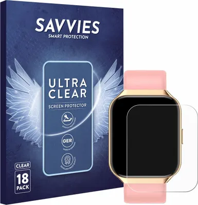 Produktbild von 18x Für taopodo P98-ALL 1.91" Schutzfolie Savvies Displayschutz Display Schutz Folie Klar Transparent