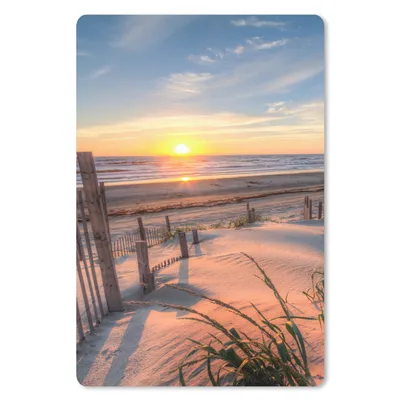 Produktbild von MuchoWow® Mauspad Mousepad Strand - Meer - Düne - Sonnenuntergang - Landschaft 40x60 cm - Mousepads - Maus Mat - Pad - Mausunterlage - Schreibtisch Accesoire