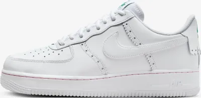 Produktbild von Nike Air Force 1 '07 LV8 "White & Medium Soft Pink", Weiß, Größe: 49,5